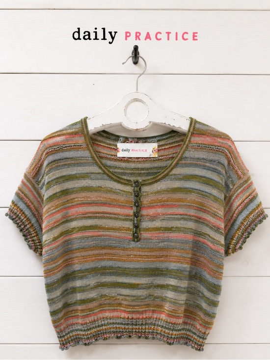 Daily Practice Tops - DAILY PRACTICE Anthropologie Multicolor Striped Knit Top Size S